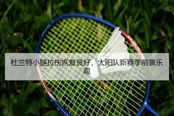 杜兰特小腿拉伤恢复良好，太阳队新赛季前景乐观